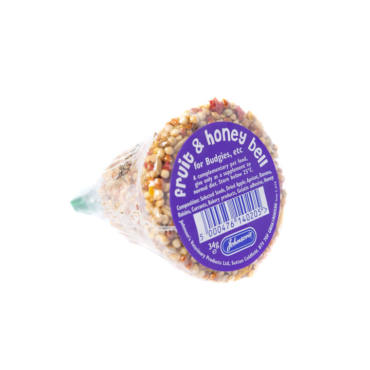 Johnsons Budgie Fruit & Honey Bells 34g