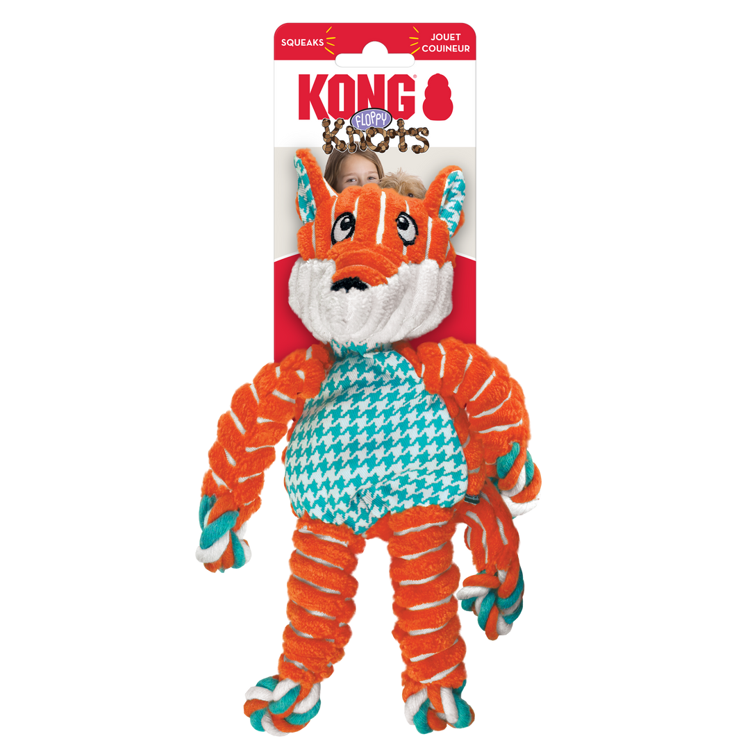KONG Floppy Knots Fox
