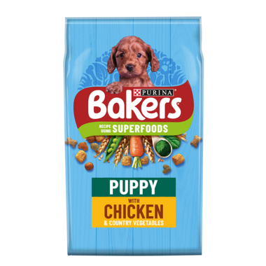 Bakers Puppy Food with Chicken & Vegetables