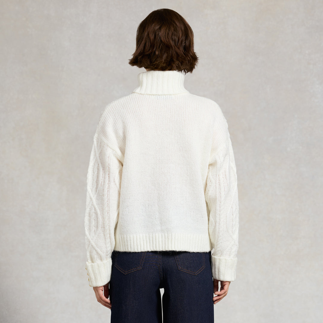 Holland Cooper Ladies Noveli Roll Neck Knit