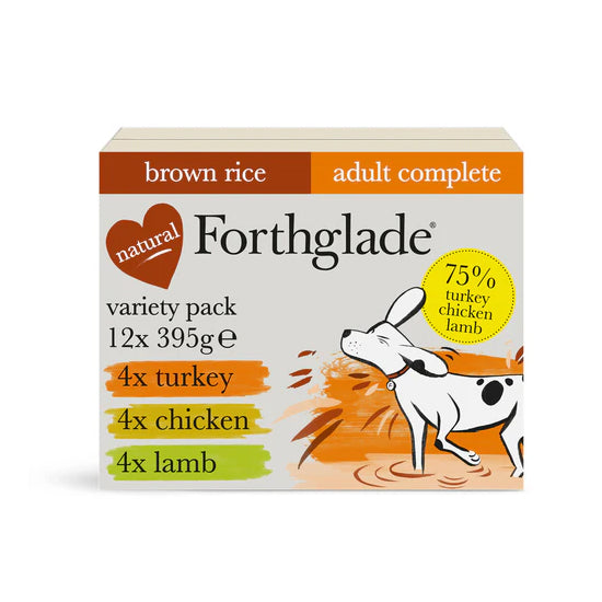 Forthglade Complete Adult Dog Food Variety Pack Millbry Hill