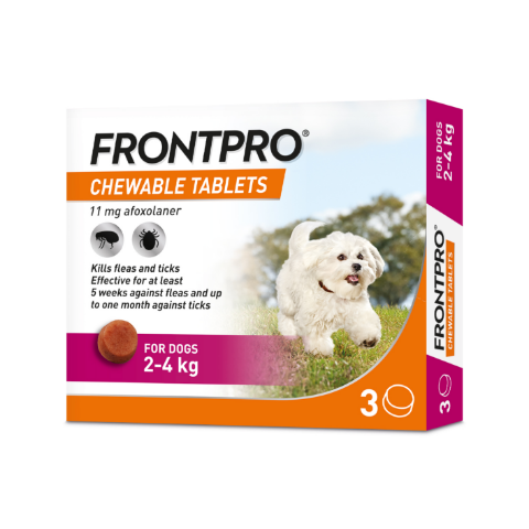 Frontline Frontpro Chewable Tablets for Small Dogs