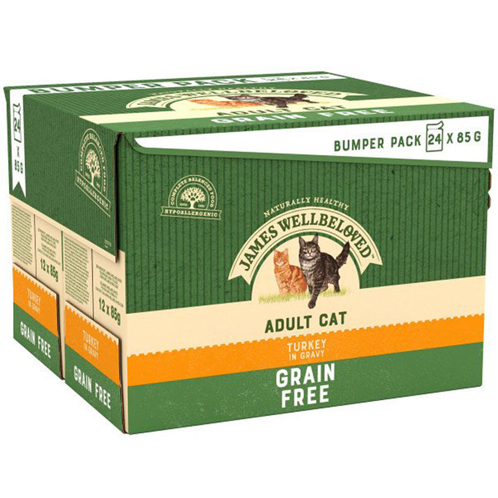 James Wellbeloved Adult Cat Grain Free with Turkey