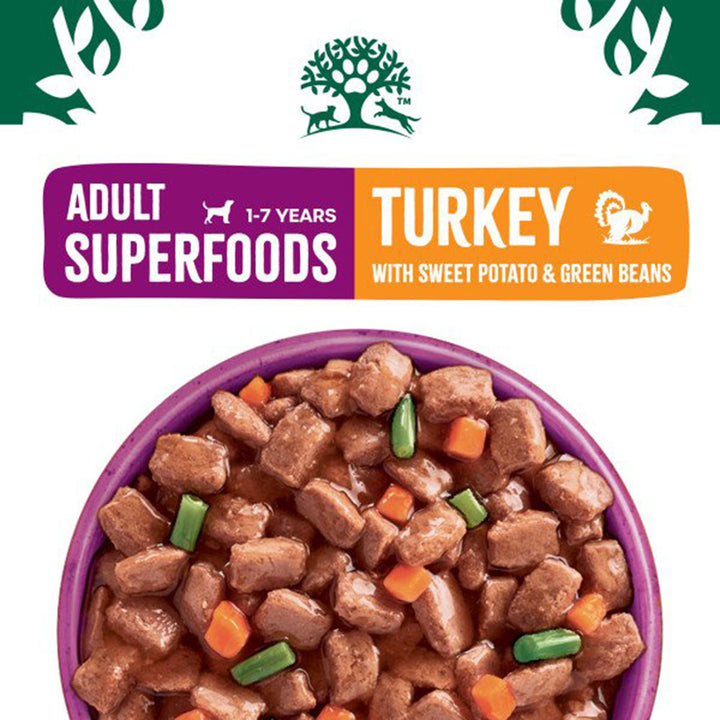JW Dog Adult Super Food Turkey Gravy Pouch 12x90g