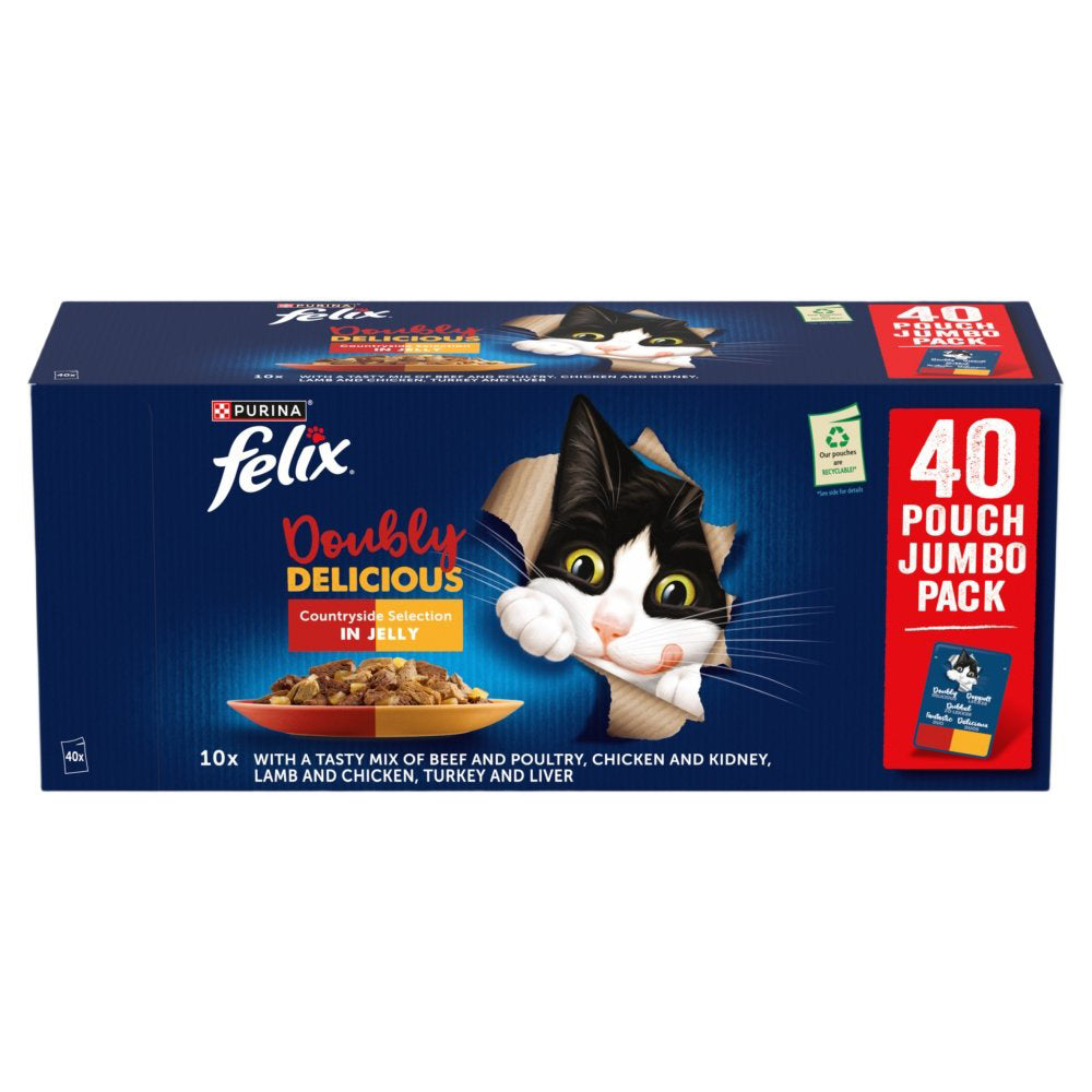 Felix Pouch AGAIL Double Delicious Meat 40x85g