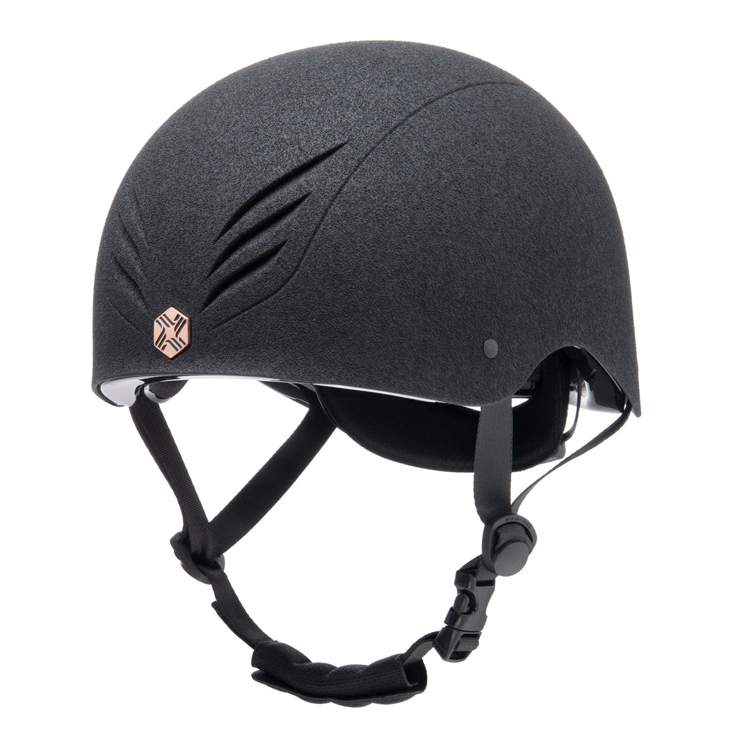 Charles Owen Phoenix Jockey Skull#Rose Gold