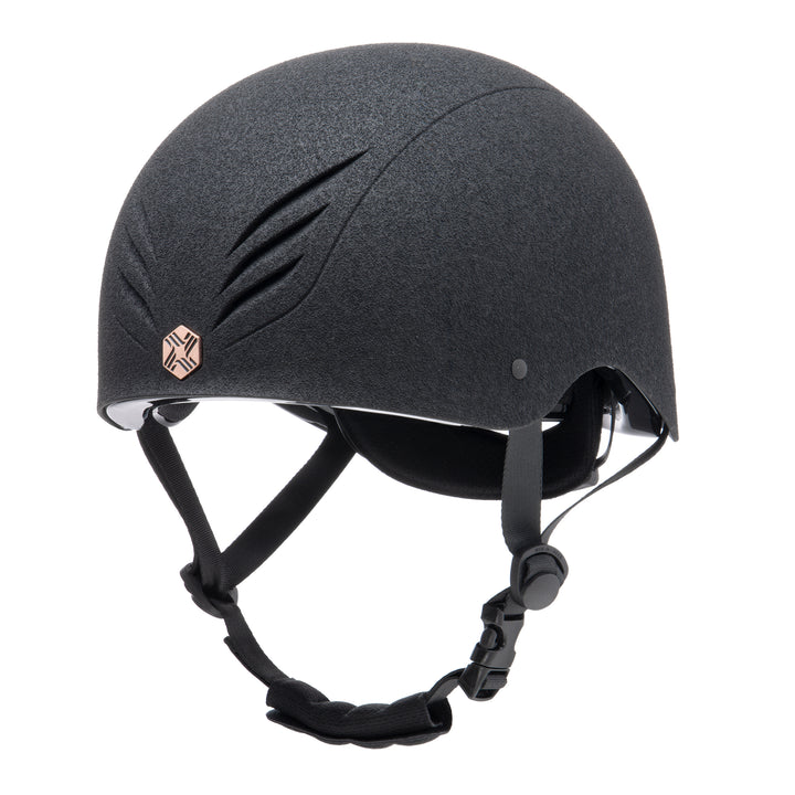 Charles Owen Phoenix Jockey Skull#Rose Gold