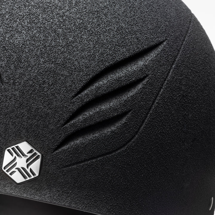 Charles Owen Phoenix Jockey Skull with MIPS#Silver