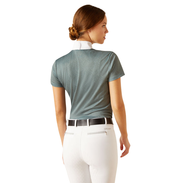 Ariat Ladies Aptos Show Shirt#Blue Print