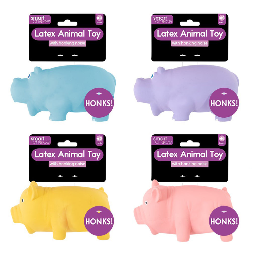 Smart Choice Honking Latex Animal Dog Toy