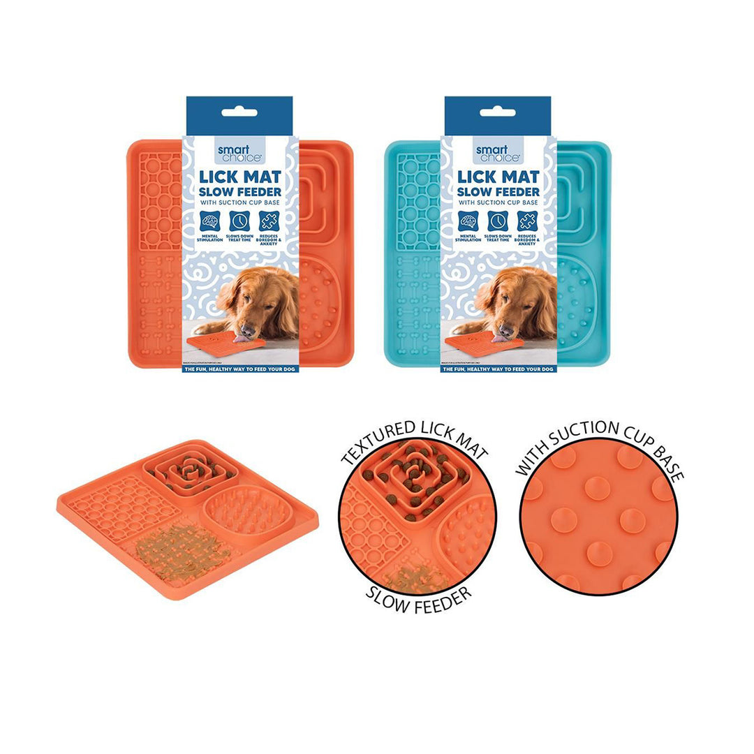 Smart Choice Textured Slow Feeder & Lick Mat