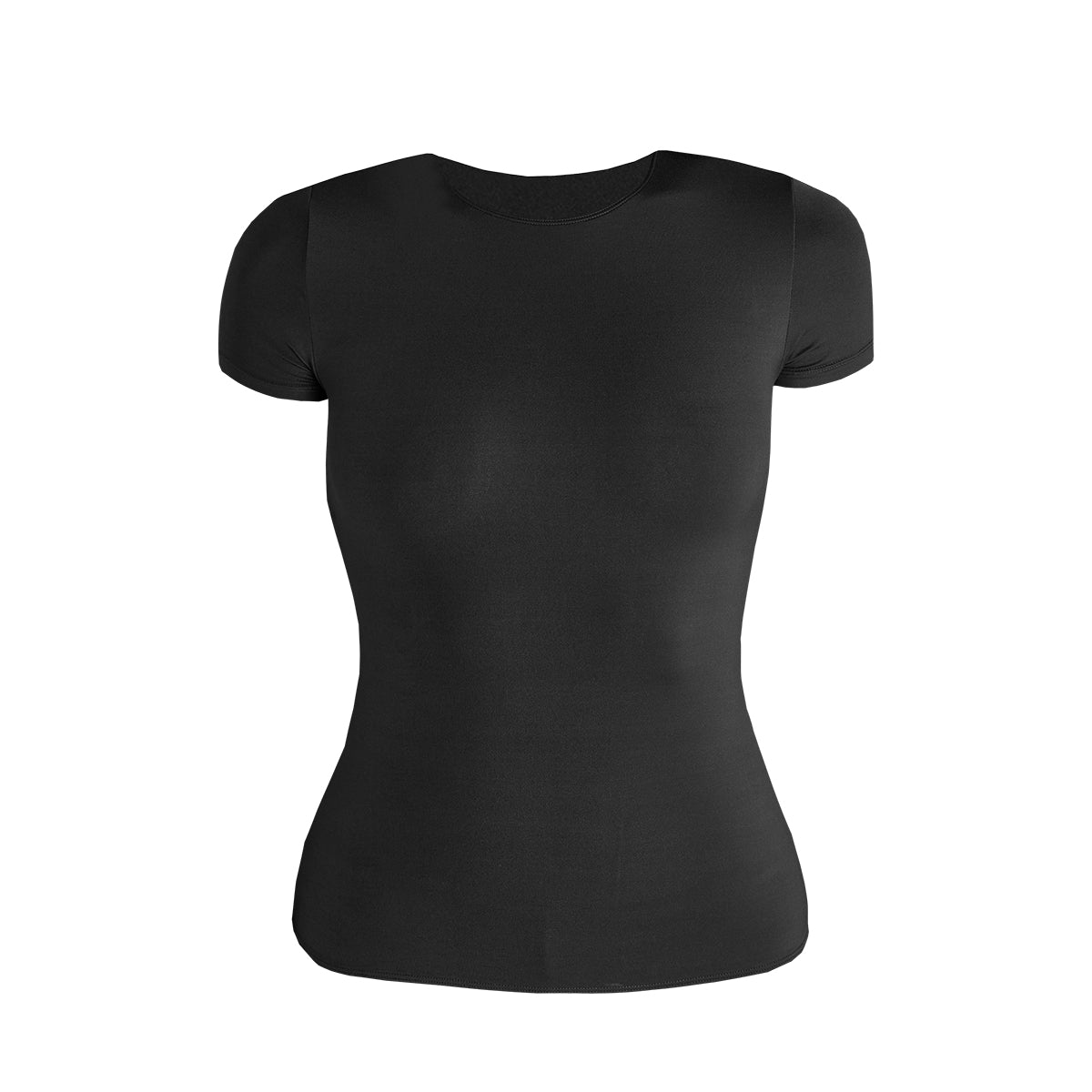 Aztec Diamond Ladies Premium Short Sleeve Sculpt Top - Black | Millbry Hill