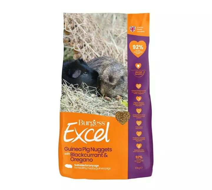Burgess Excel Guniea Pig Blackcurrent & Oregano 1.5kg 1.5kg