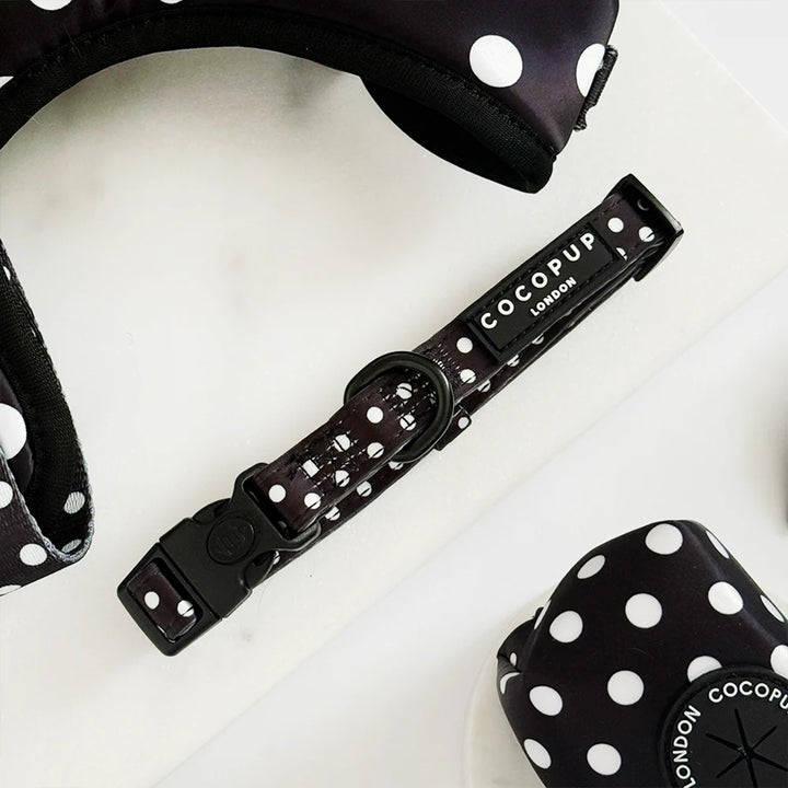 Cocopup Dog Satin Polka Dot Collar