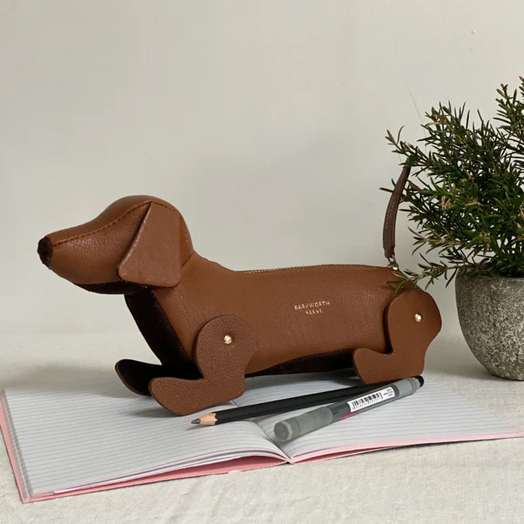 Barkworth Reeves Pickle Sausage Dog Zipped Case