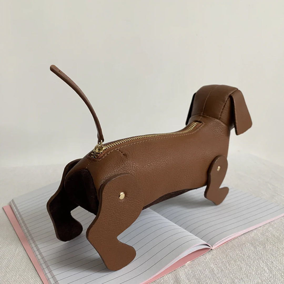 Barkworth Reeves Pickle Sausage Dog Zipped Case