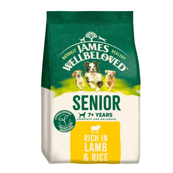 James Wellbeloved Senior Lamb & Rice Dry Dog Food