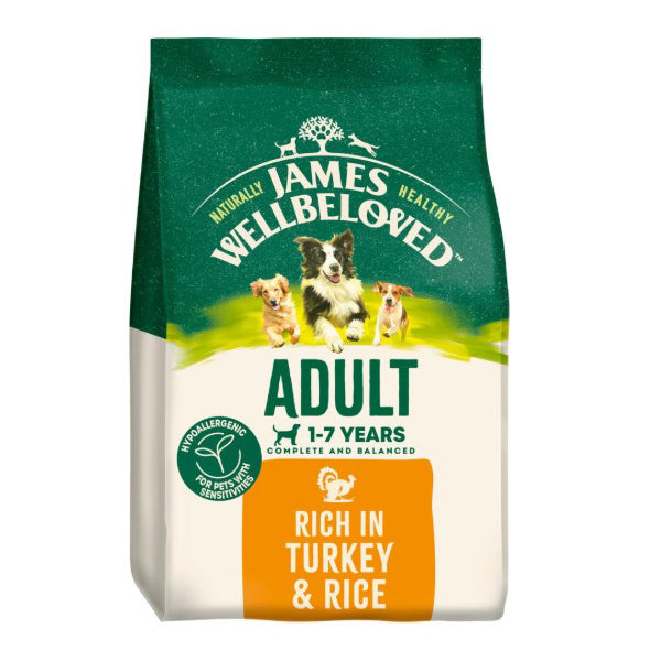 James Wellbeloved Adult Turkey & Rice Dry Dog Food