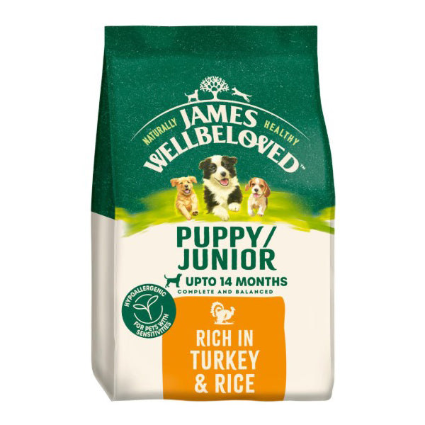 James Wellbeloved Puppy Turkey & Rice Dry Dog Food