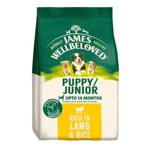 James Wellbeloved Puppy Lamb & Rice Dry Dog Food
