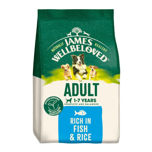James Wellbeloved Adult Fish & Rice Dry Dog Food