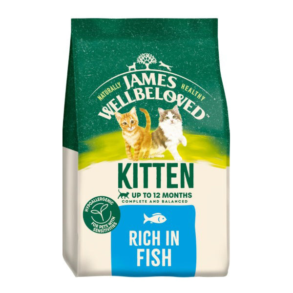 James Wellbeloved Kitten Fish & Rice Dry Cat Food