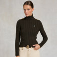 Holland Cooper Ladies Seattle Roll Neck Cable Knit