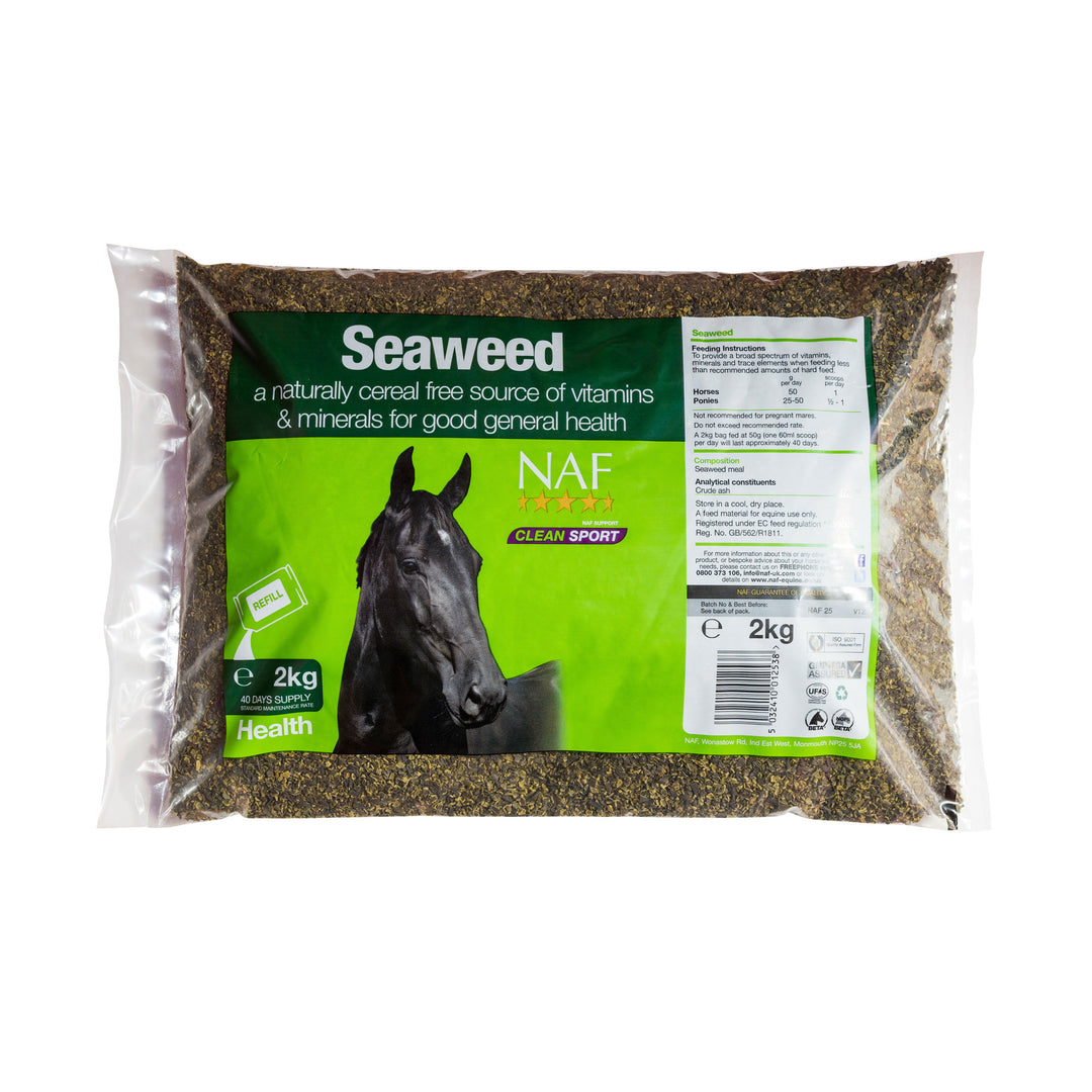 NAF Seaweed Horse and Pony Supplement Refill 2kg