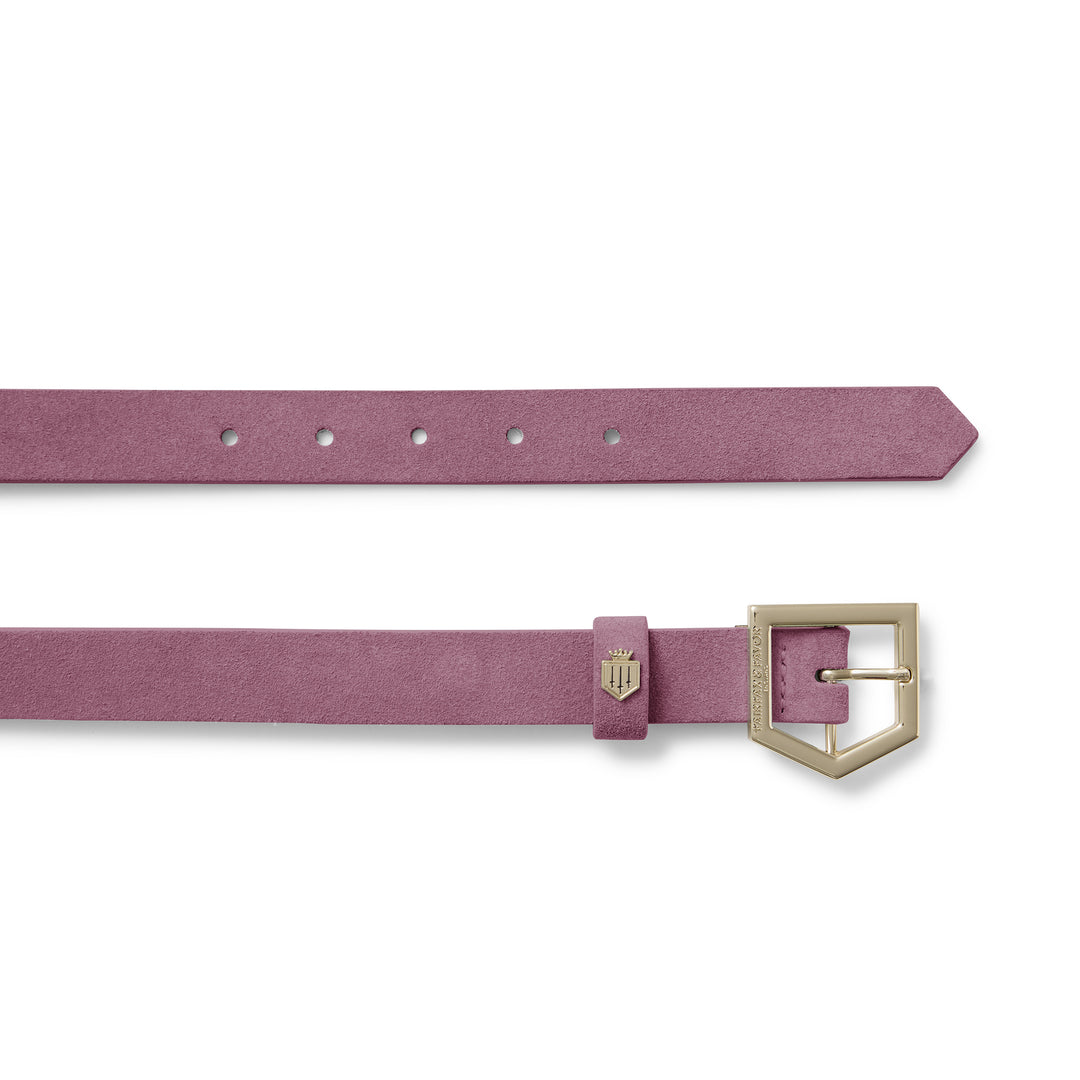 Fairfax & Favor Limited Edition Heather Suede Sennowe Belt