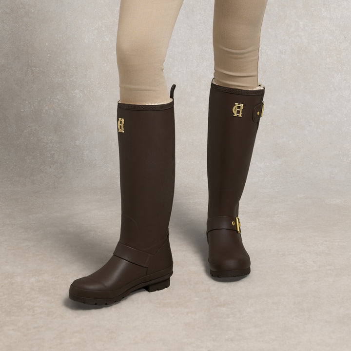 Holland Cooper Ladies Sherpa Lined Regency Wellington