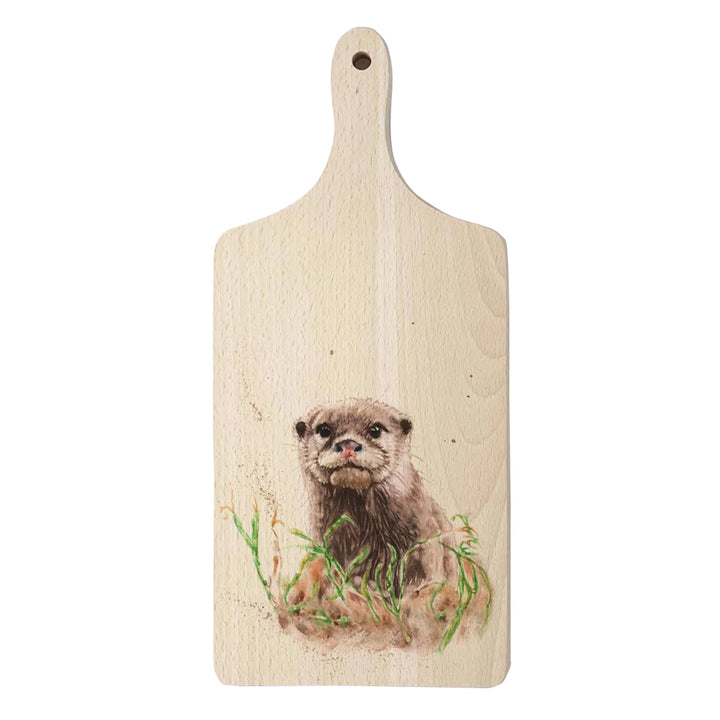 Country Creation Small Paddle Chopping Board - Otter Tales
