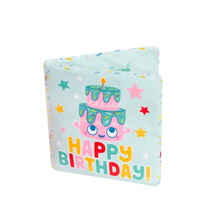 Smart Choice Crinkle Birthday Card Plush Dog Toy