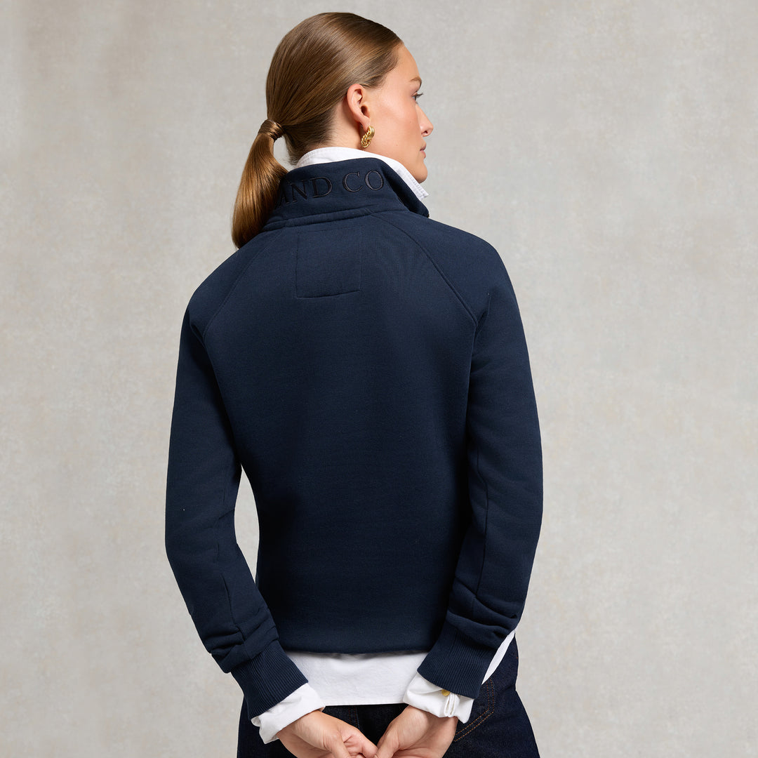 Holland Cooper Ladies Sporting Goods Zip Henley