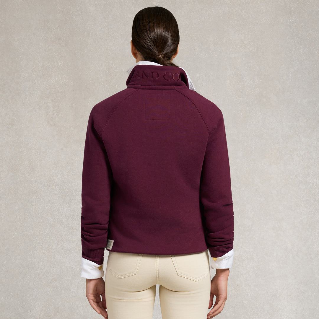 Holland Cooper Ladies Sporting Goods Zip Henley