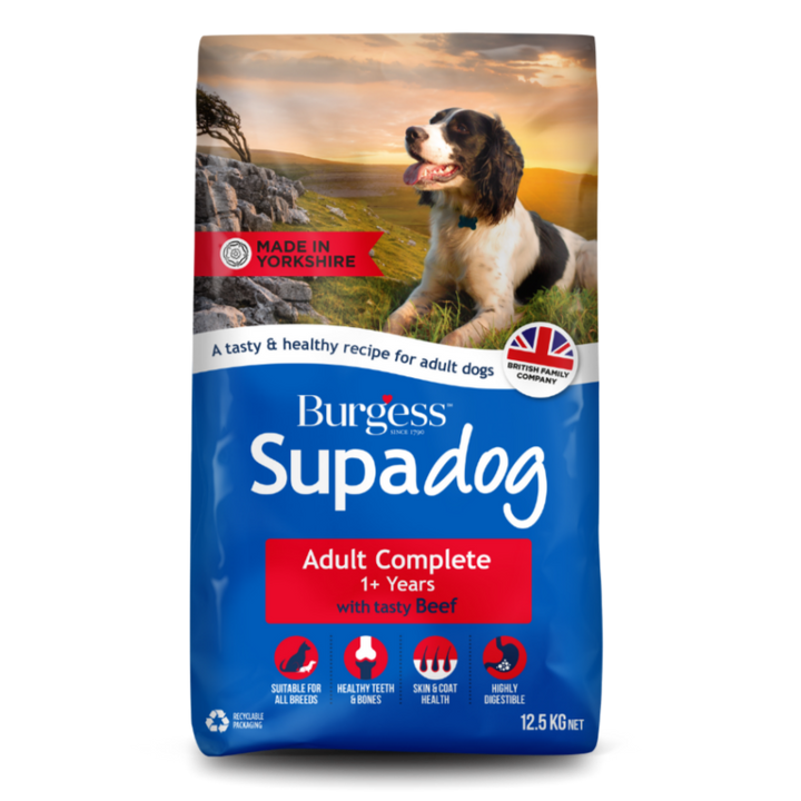 Supadog Adult Dog Food with Beef PMP