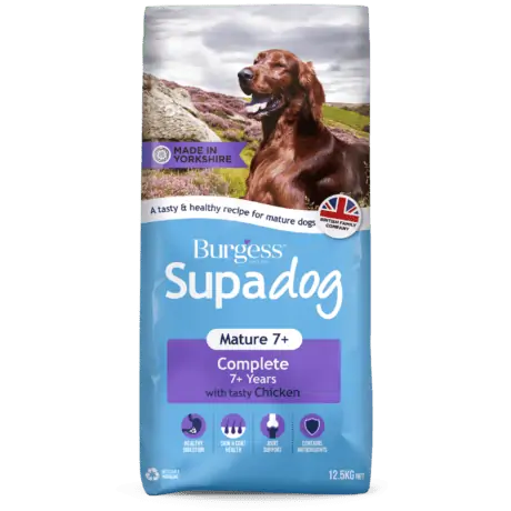 Burgess Dog Food Mature 12.5kg