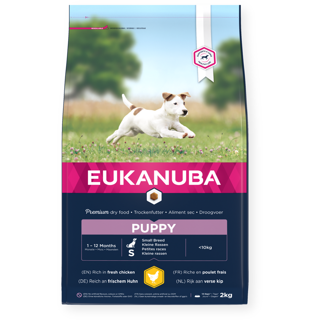 Eukanuba Puppy Small Breed Dog Food with Chicken