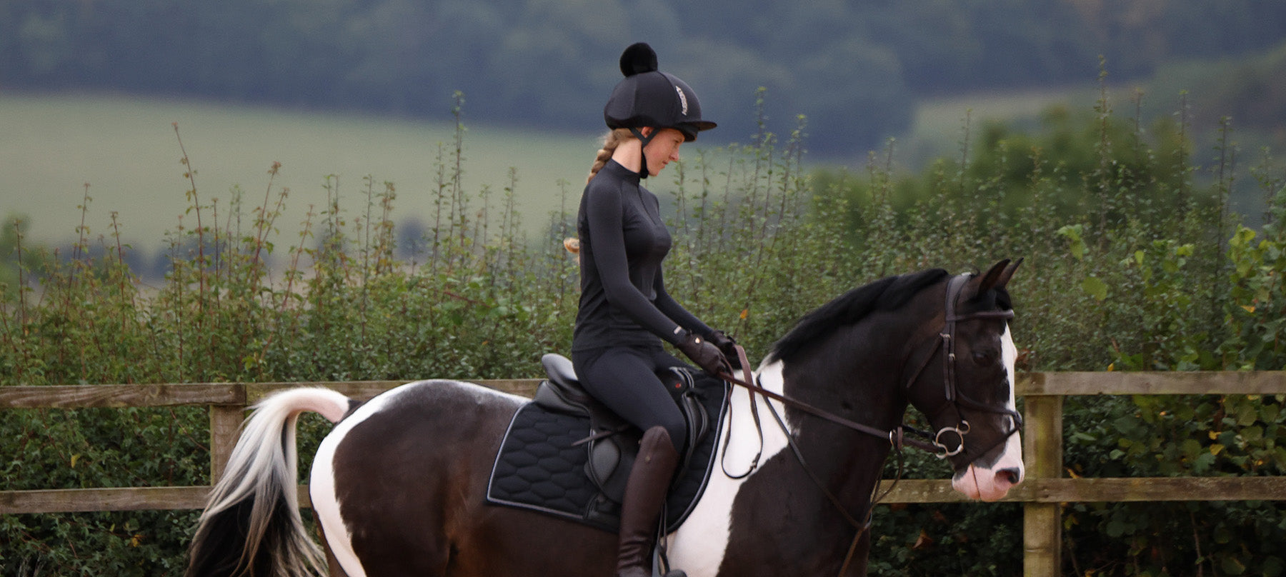 Young Rider in Aubrion clothing