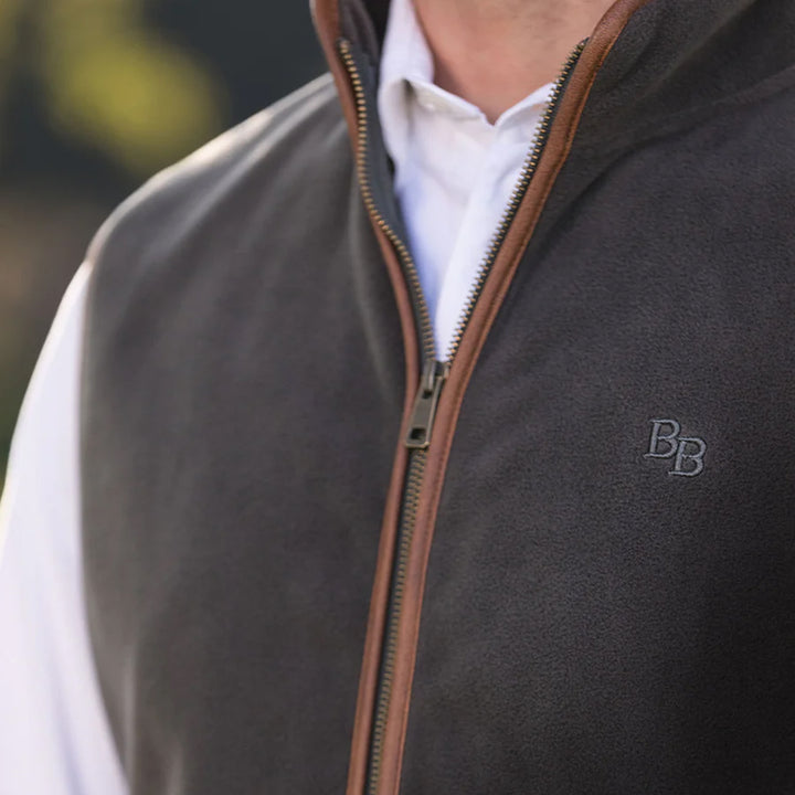 Beaumont & Bear Mens Topsham Fleece Gilet