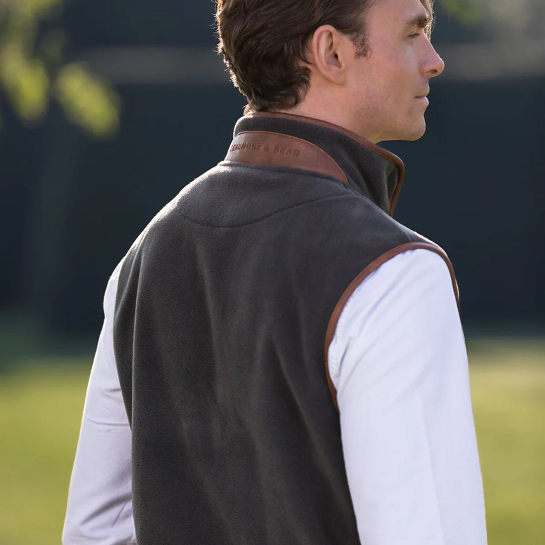 Beaumont & Bear Mens Topsham Fleece Gilet