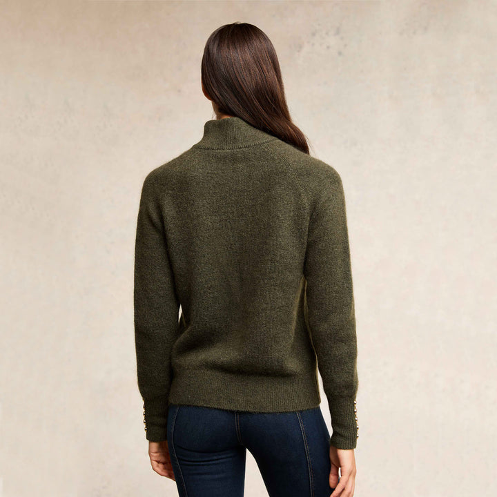 Holland Cooper Ladies Tori Half Zip Knit