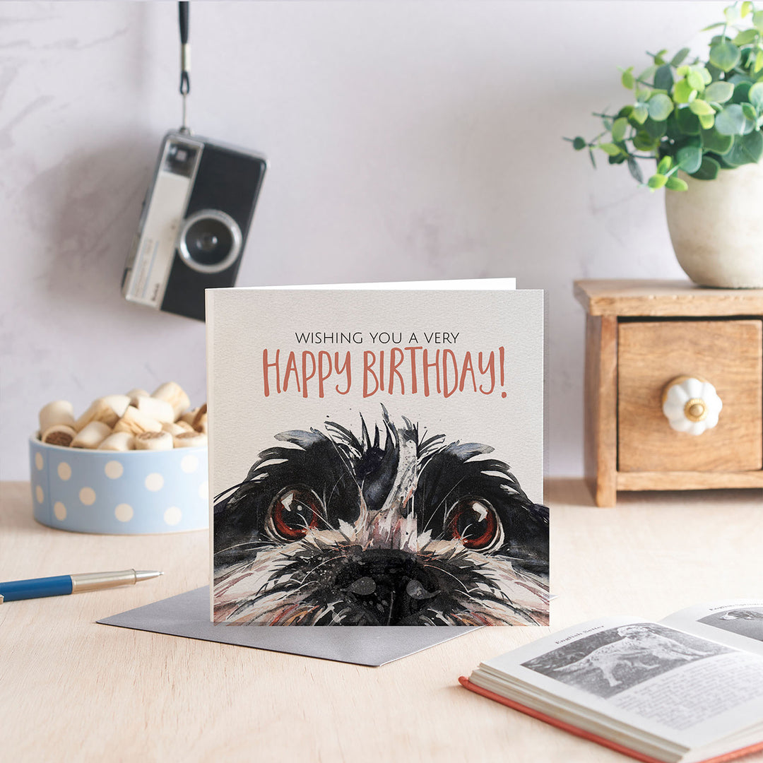 Jo Scott Wishing You A Happy Birthday Card