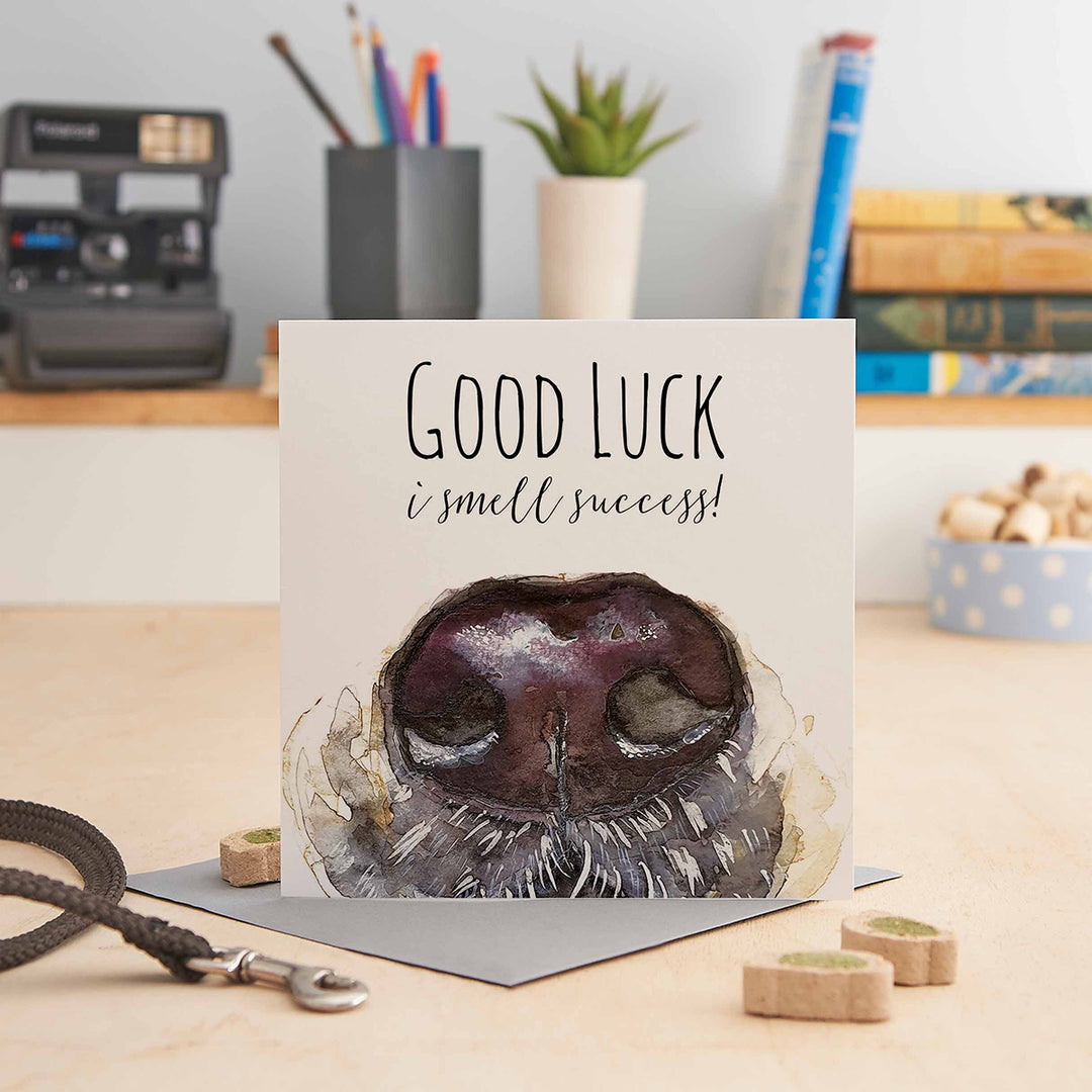 Jo Scott Good Luck Card