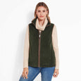 Schoffel Ladies Lyndon Fleece Gilet in Gunmetal#Gunmetal