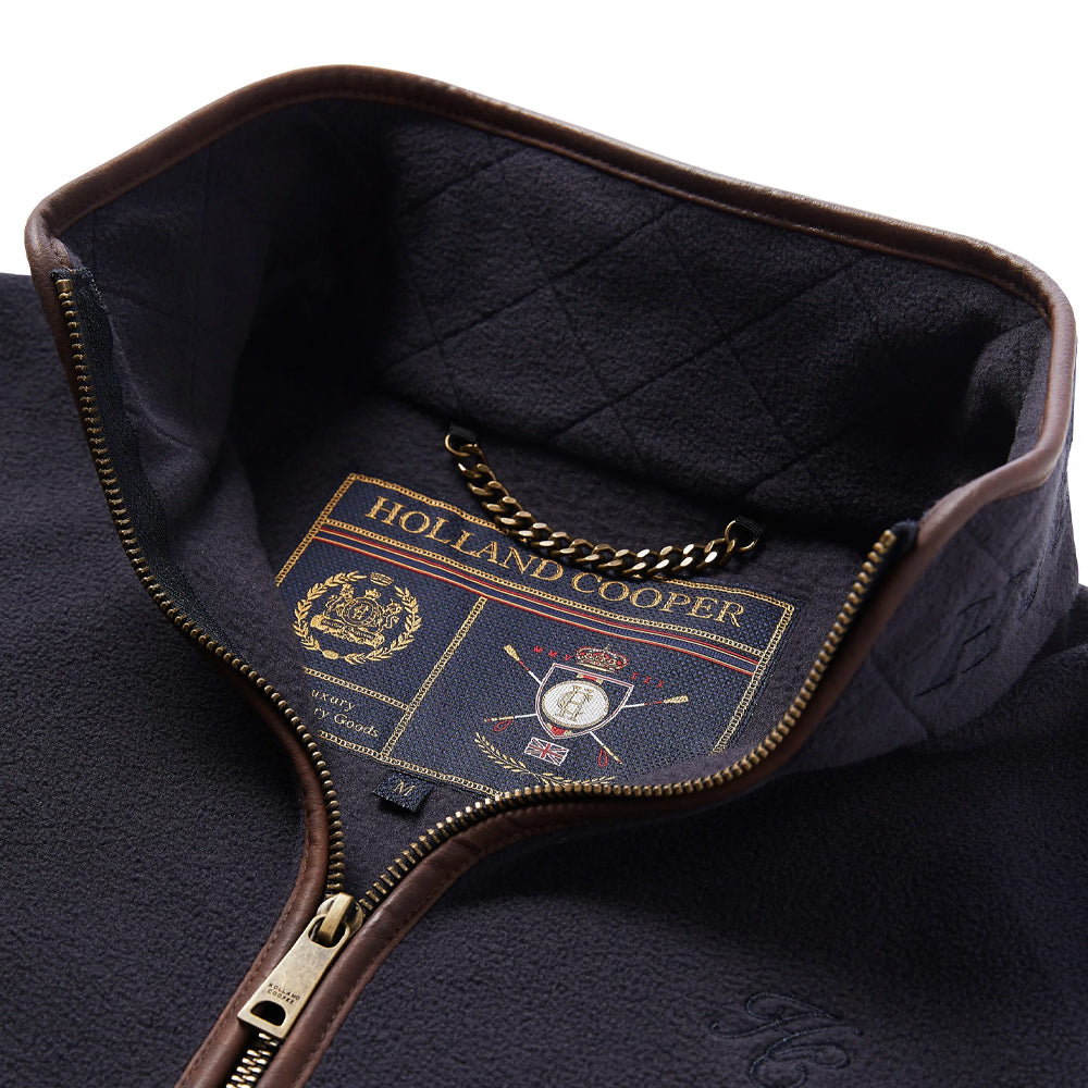 Holland Cooper Mens Country Fleece Quarter Zip