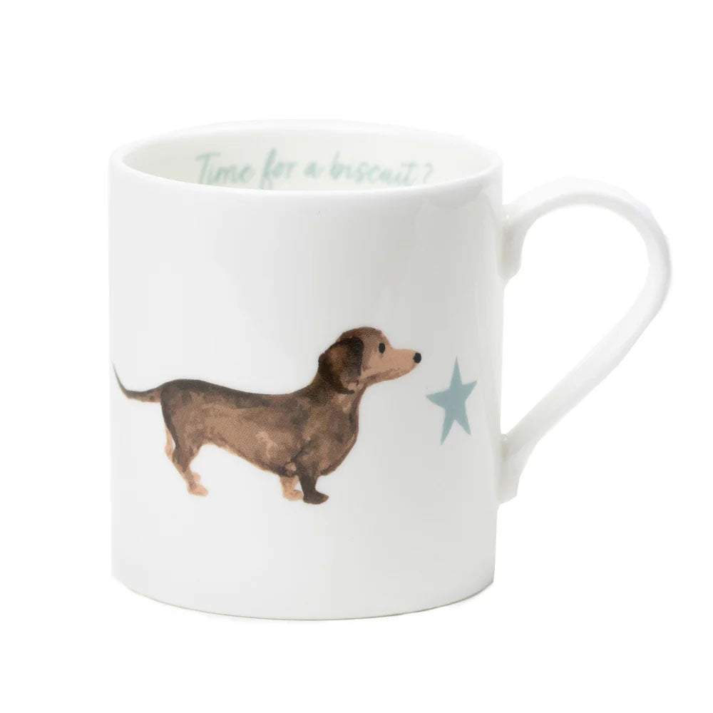 Rebecca Pitcher China Mug Dachshund