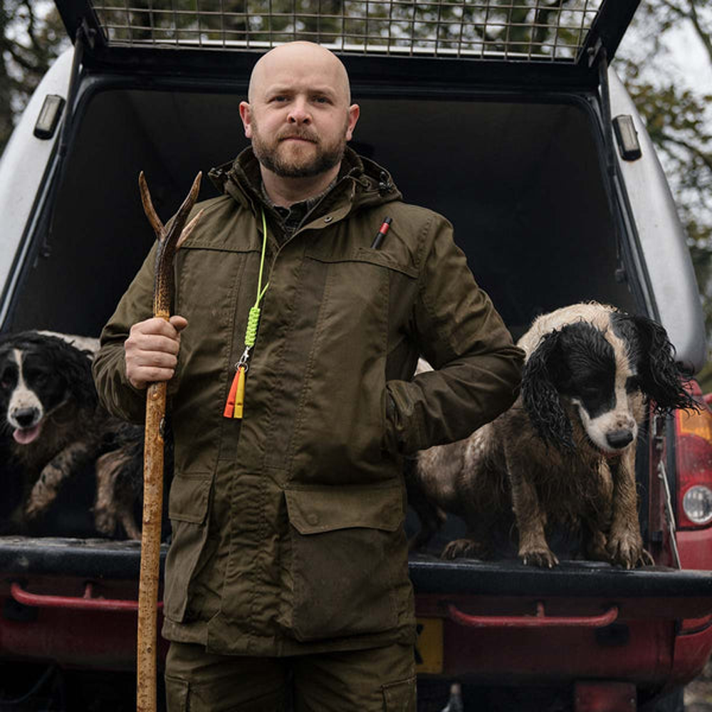 The Seeland Mens Key Point Elements Jacket in Dark Green#Dark Green