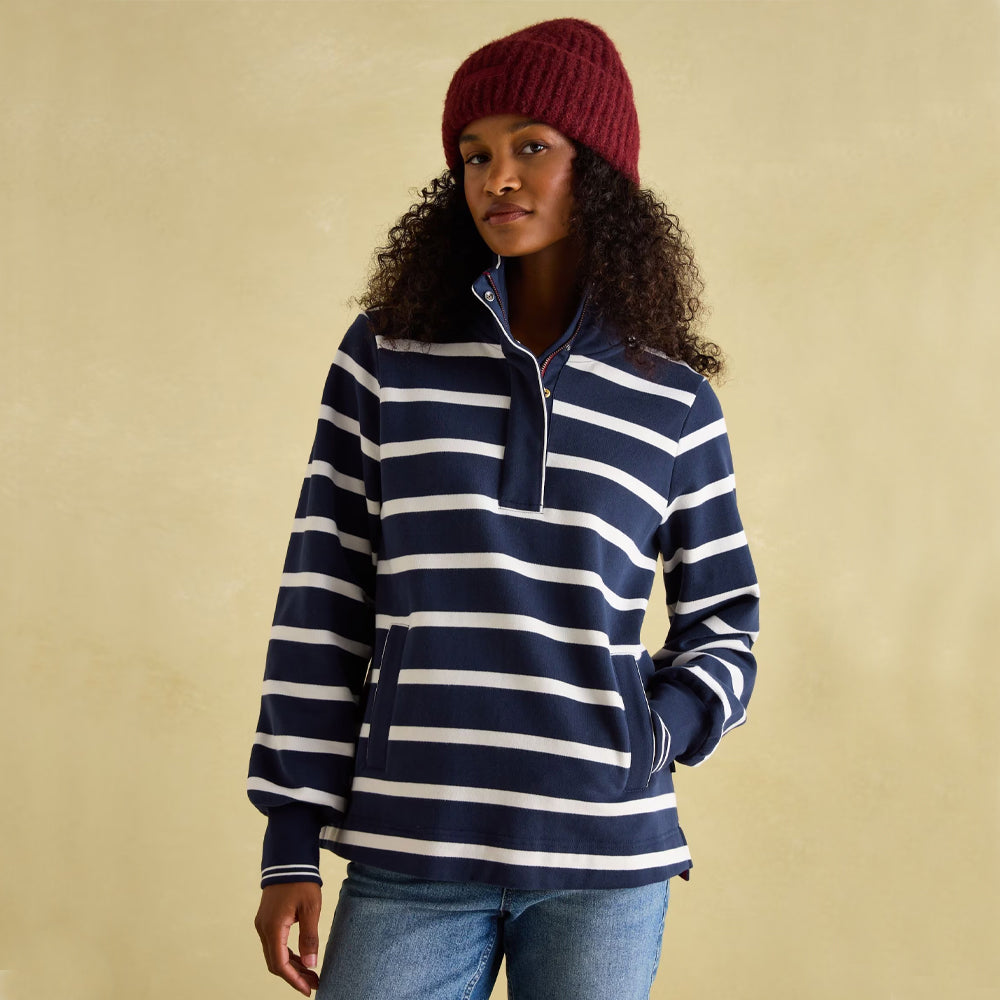 Joules Ladies Burnham 1 4 Zip Sweat