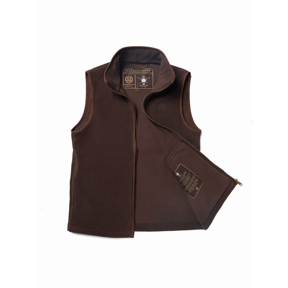 Holland Cooper Mens Country Fleece Gilet