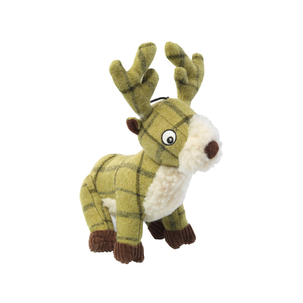 House Of Paws Tweed Plush Stag